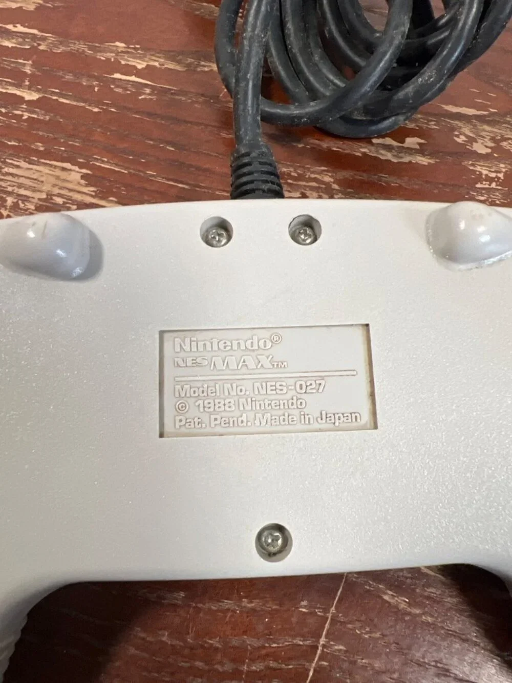 Nintendo NES Max Controller Model No. NES-027 Turbo & Standard Buttons